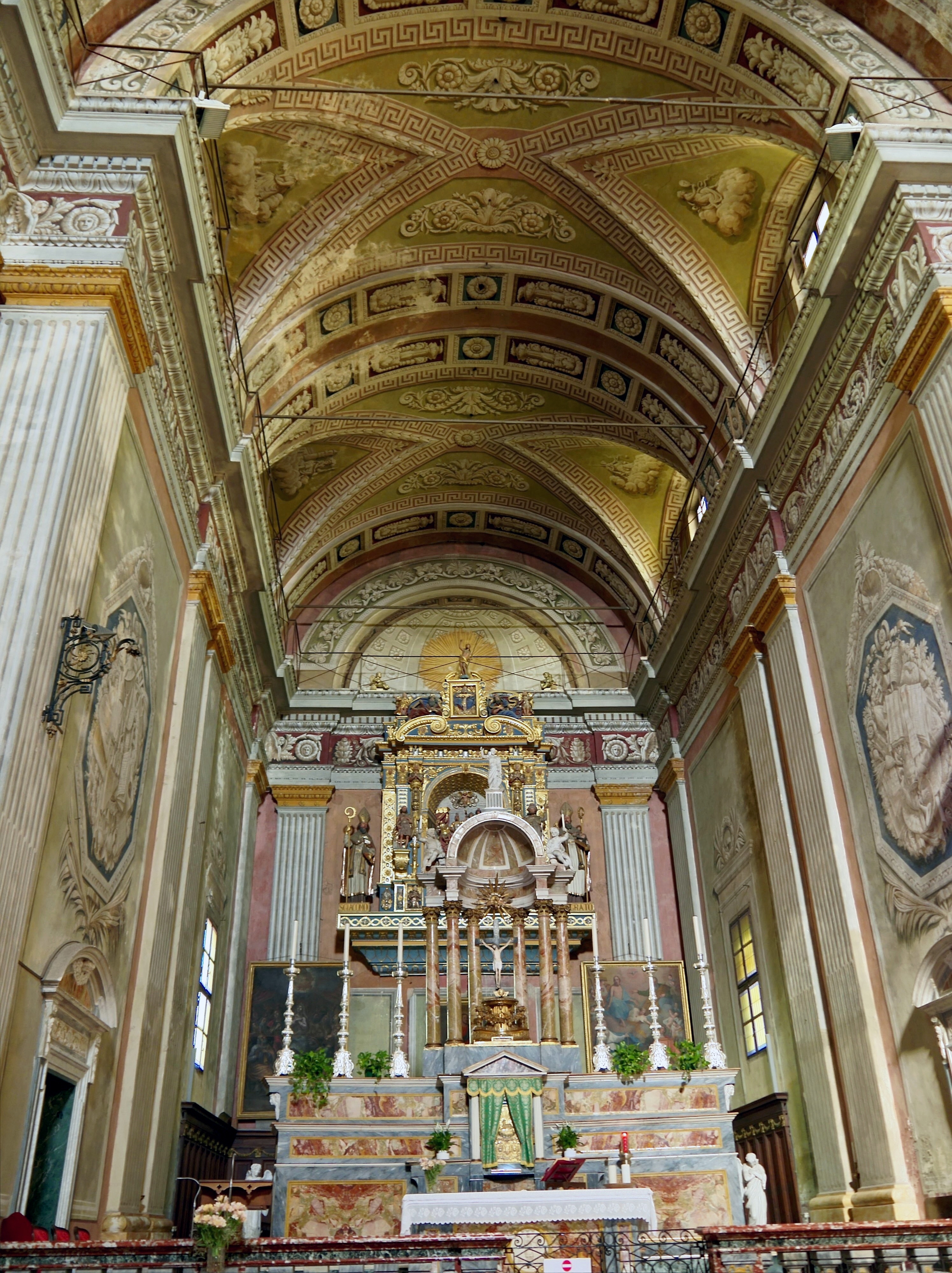 Candelo (Biella, Italy) - Presbytery of the Church of San Lorenzo